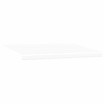 Vidaxx Ersatztuch für Markise weiß 480 x 345 cm Polyester