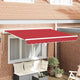 Vidaxx Ersatztuch für Markise rot 330 x 245 cm Polyester