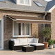 Vidaxl Marquis Volant Beige 580 x 20 cm Leinwand