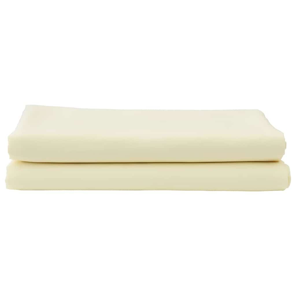 Vidaxl Ersatz-Sonnenschutz, cremefarben, 1000 x 160 cm, Polyester-Leinwand