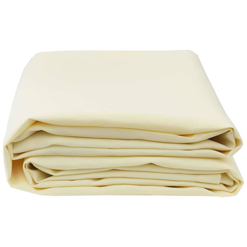Vidaxl Ersatz-Sonnenschutz, cremefarben, 1000 x 160 cm, Polyester-Leinwand