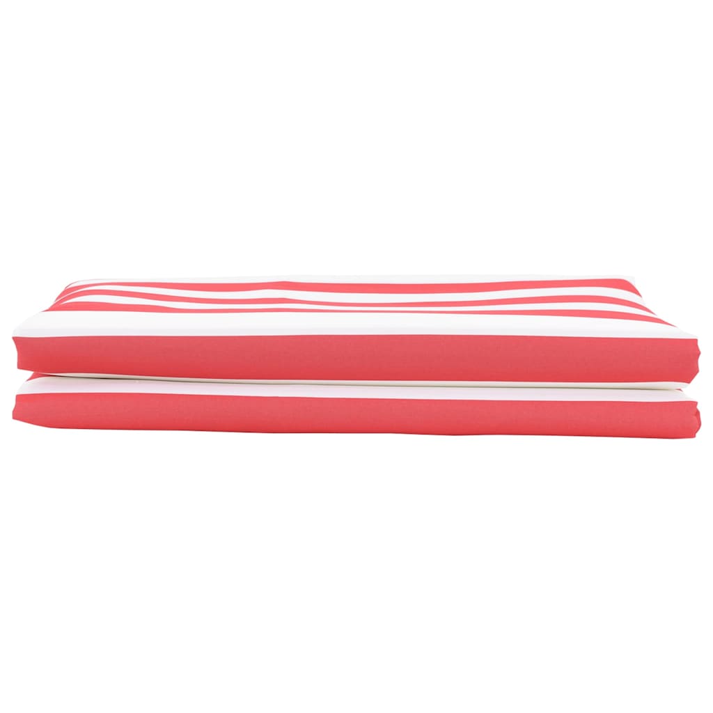 VidaXL Sonnenschirm-Ersatz rot und weiß 1000 x 160 cm