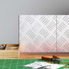Vidaxxl Treppenstufe quadratisch 2 Stk. Silber 20 x 20 cm Aluminium