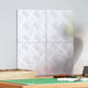 Vidaxxl Treppenstufe quadratisch 4 Stk. Silber 20 x 20 cm Aluminium