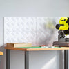 Vidaxxl Treppenstufe rechteckig 4 Stk. Silber 50 x 20 cm Aluminium