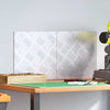 Vidaxxl Treppenstufe quadratisch 2 Stk. Silber 30 x 30 cm Aluminium