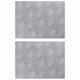 Vidaxx Treppenstufe rechteckig 2 Stk. Silber 40 x 30 cm Aluminium