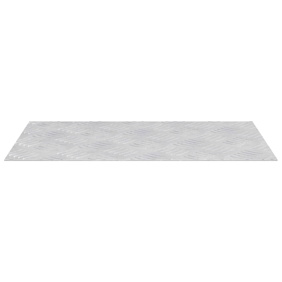 VidaXL Treppenstufe rechteckig 2 Stk. Silber 50 x 30 cm Aluminium