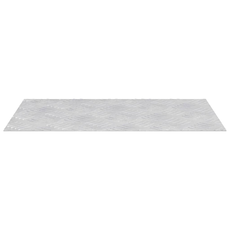 Vidaxx Treppenstufe rechteckig 4 Stk. Silber 50 x 30 cm Aluminium