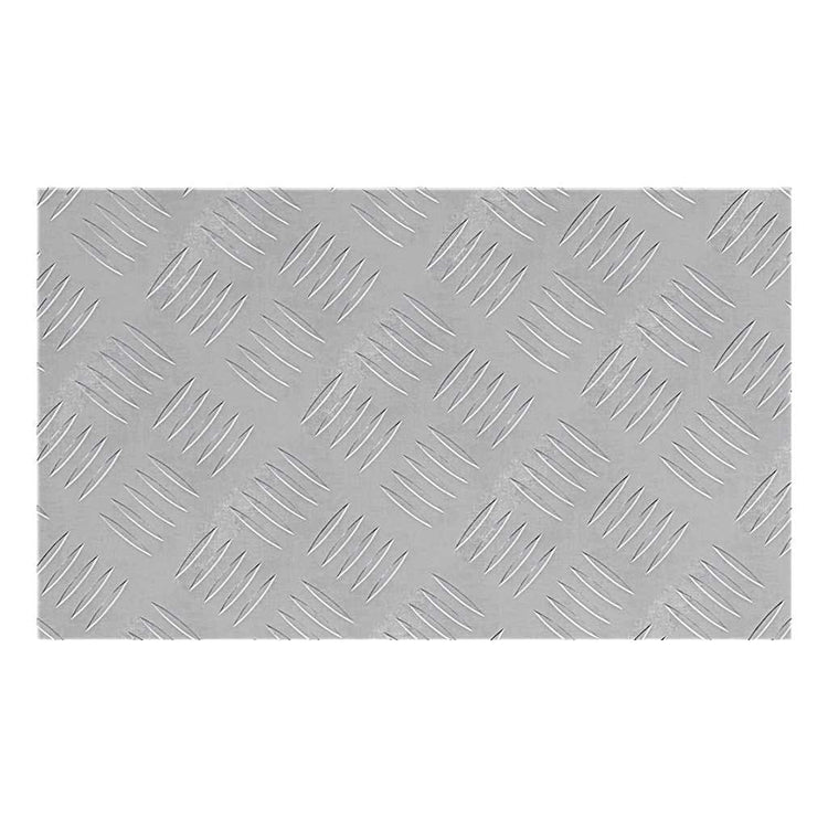 Vidaxx Treppenstufe rechteckig 4 Stk. Silber 50 x 30 cm Aluminium