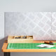 VidaXL Treppenstufe rechteckig 2 Stk. Silber 50 x 30 cm Aluminium