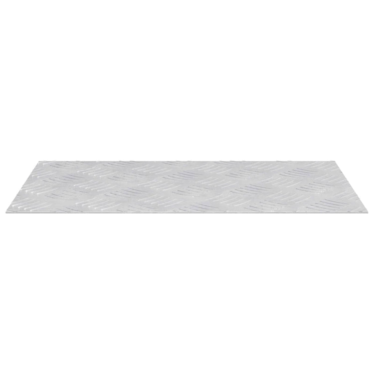 Vidaxx Treppenstufe rechteckig 4 Stk. Silber 50 x 30 cm Aluminium
