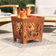 VidaXL Treppenstufe rechteckig 2 Stk. Silber 70 x 40 cm Aluminium