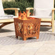 VidaXL Treppenstufe rechteckig 4 Stk. Silber 70 x 40 cm Aluminium