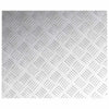 Vidaxx Treppenstufe rechteckig 4 Stk. Silber 60 x 50 cm Aluminium