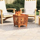VidaXL Treppenstufe rechteckig 4 Stk. Silber 80 x 50 cm Aluminium
