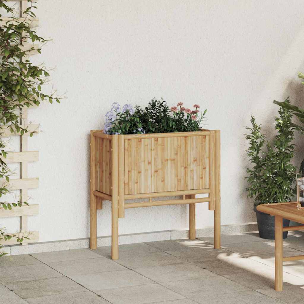 Vidaxx Hochbeet braun 70 x 35 x 70 cm Bambus