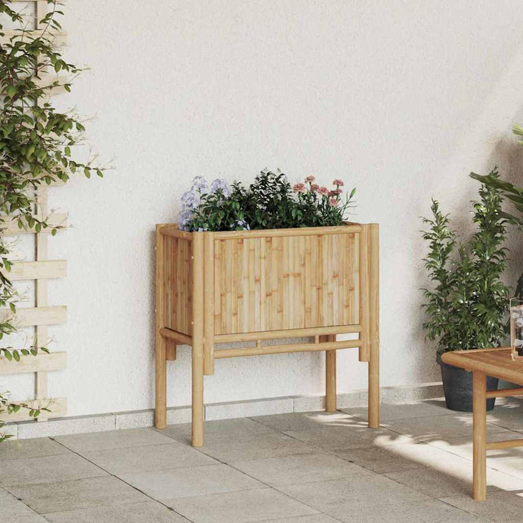 Vidaxx Hochbeet braun 70 x 35 x 70 cm Bambus