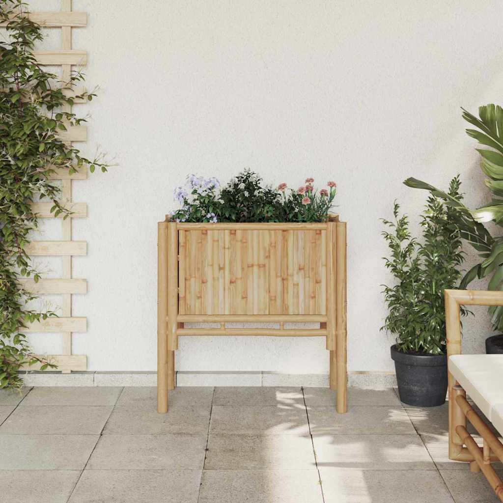 Vidaxx Hochbeet braun 70 x 35 x 70 cm Bambus