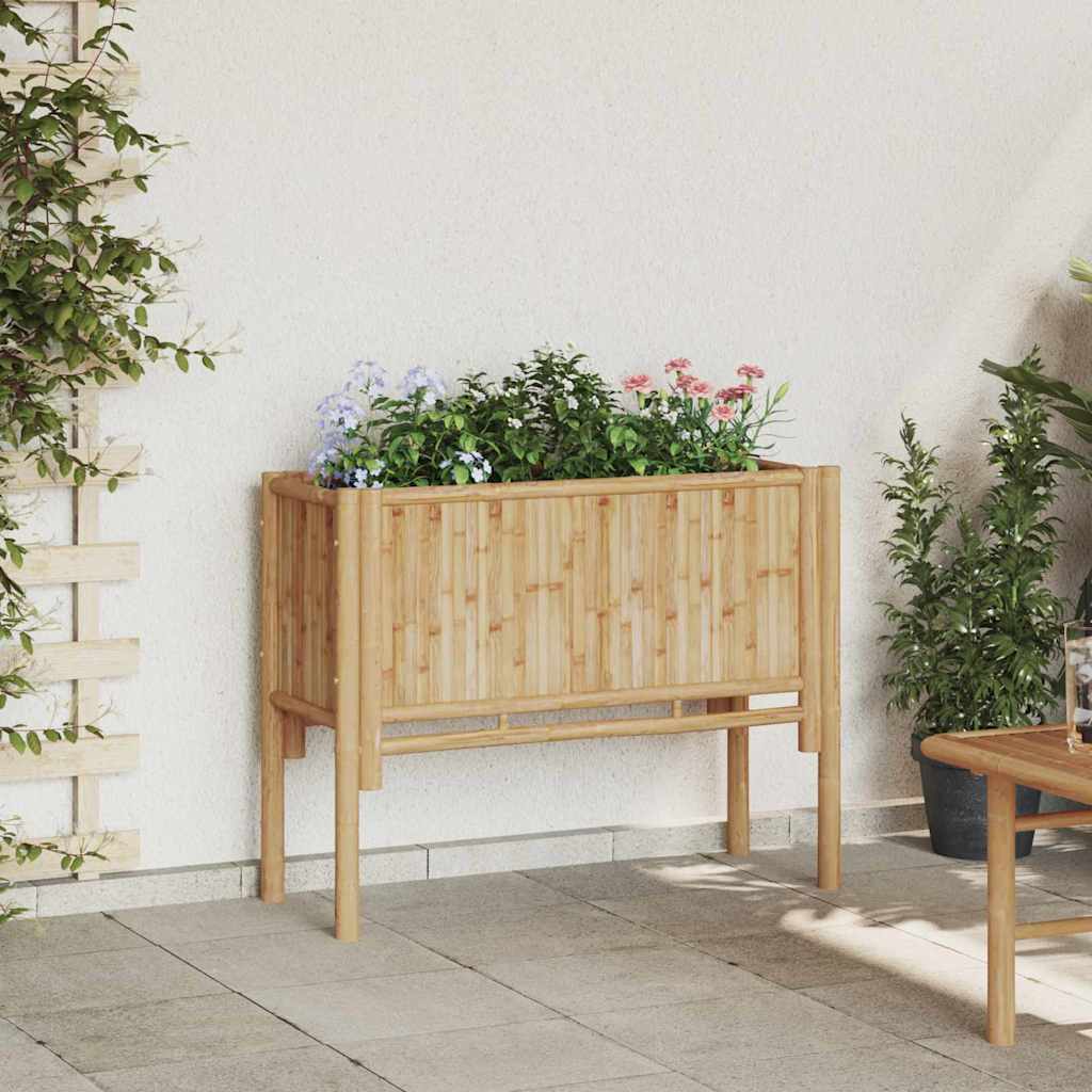 Vidaxx Hochbeet braun 90 x 35 x 70 cm Bambus