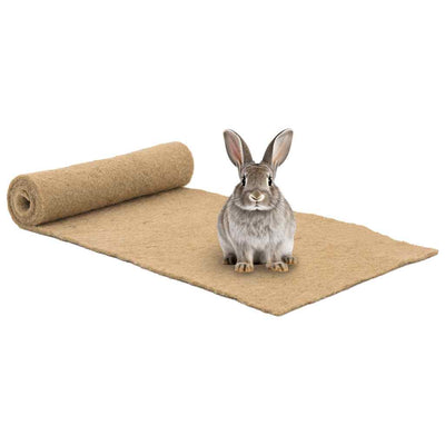 Vidaxxl Hanfmatte für Nagetiere 0,5x1 m 5 mm