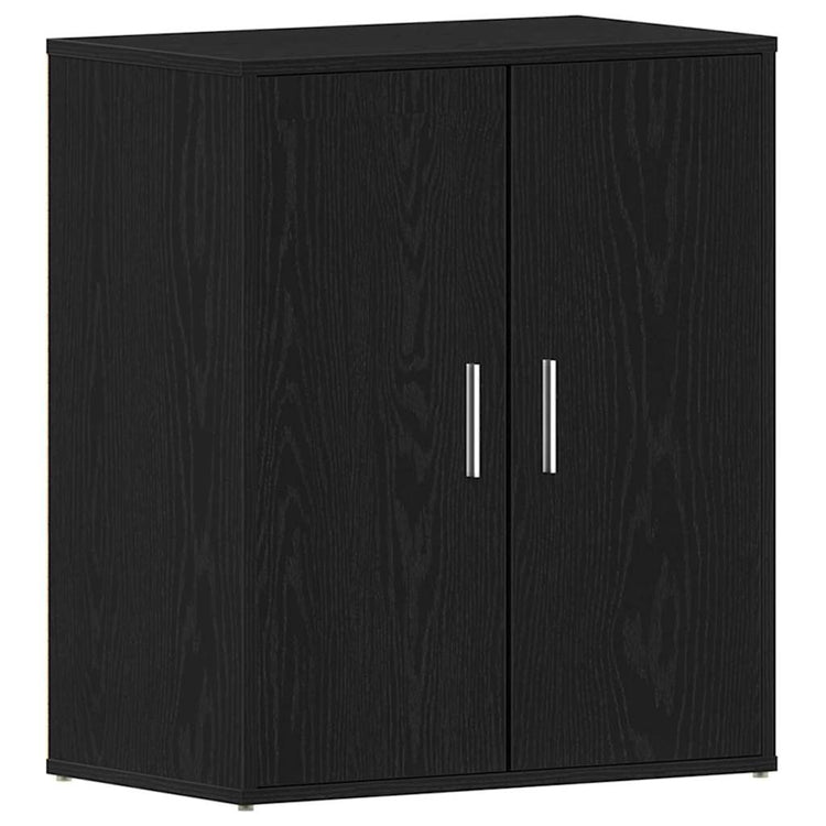 Vidaxx Schuhschrank mit Regal schwarz Eiche 60 x 35 x 70 cm Holzwerkstoff