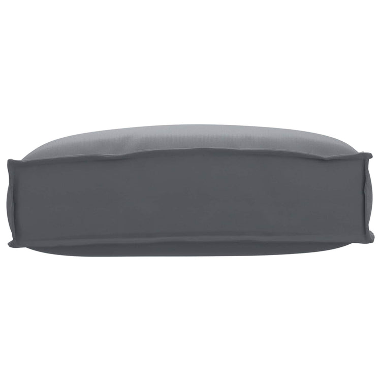 Vidaxl Kissen Anthrazit 50 x 40 x 12 cm Oxford-Stoff