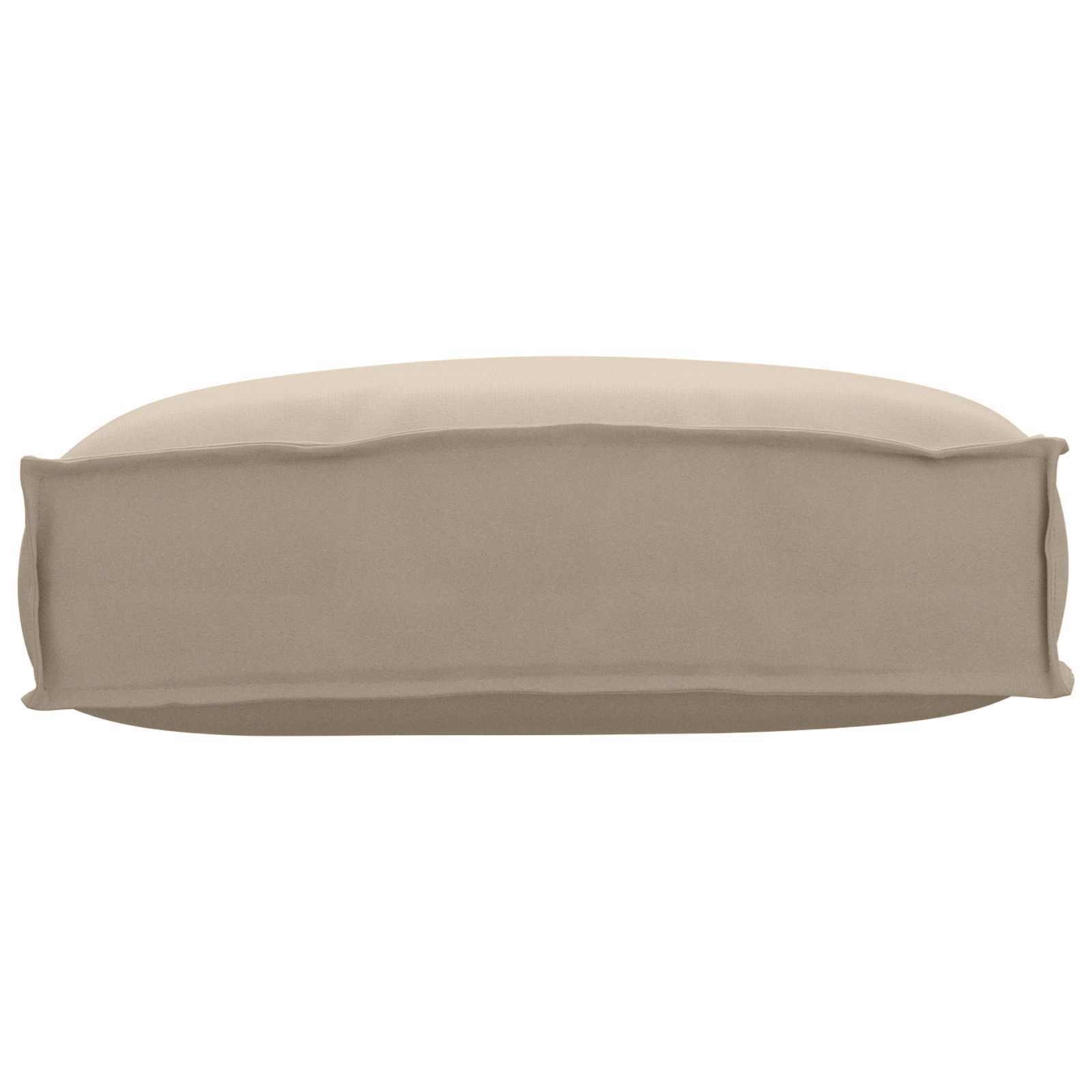 VidaXL Kissen Taupe 50 x 40 x 12 cm Oxford-Stoff