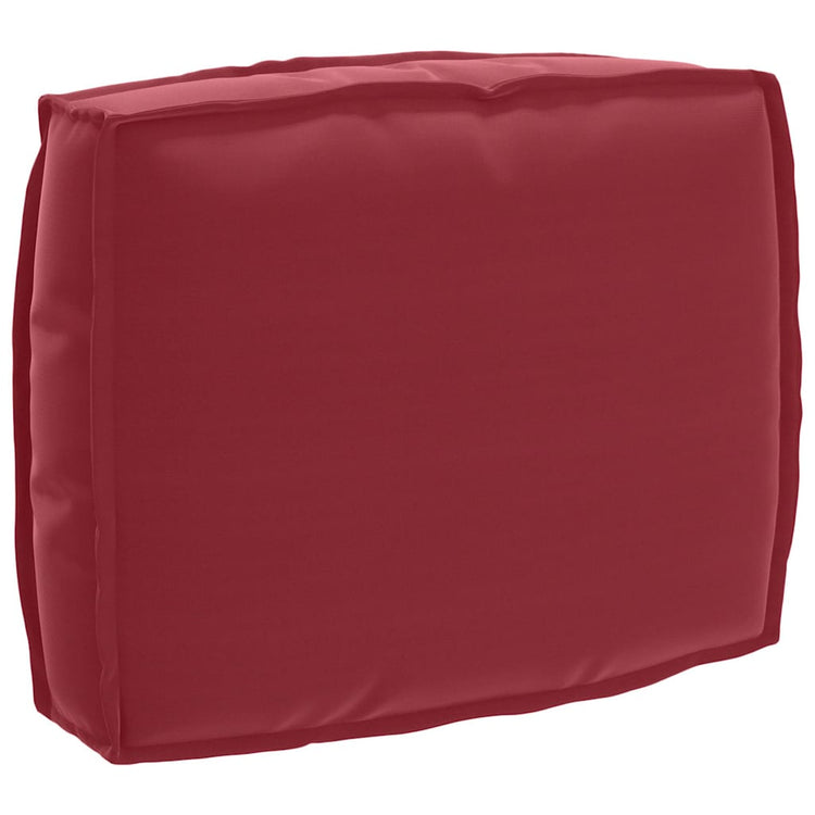 Vidaxxl Kissen weinrot 50 x 40 x 12 cm Oxford-Stoff