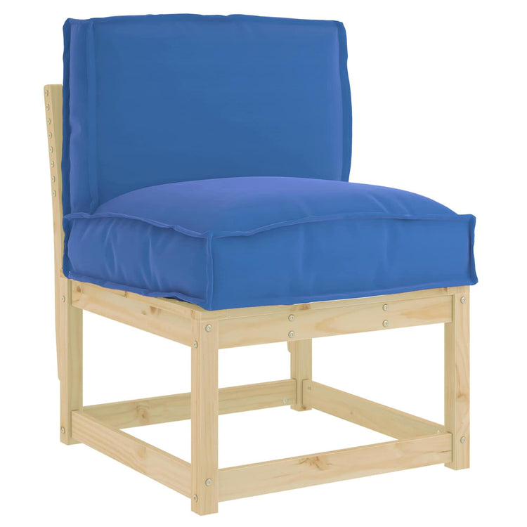 Vidaxl Kissen Königsblau 50 x 40 x 12 cm Oxford-Stoff