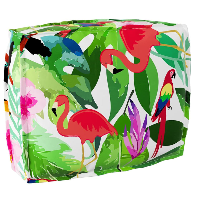 Vidaxx Kissen Blumen mehrfarbig 50 x 40 x 12 cm Oxford-Stoff