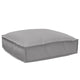 Vidaxx Kissen grau 50 x 50 x 12 cm Oxford-Stoff