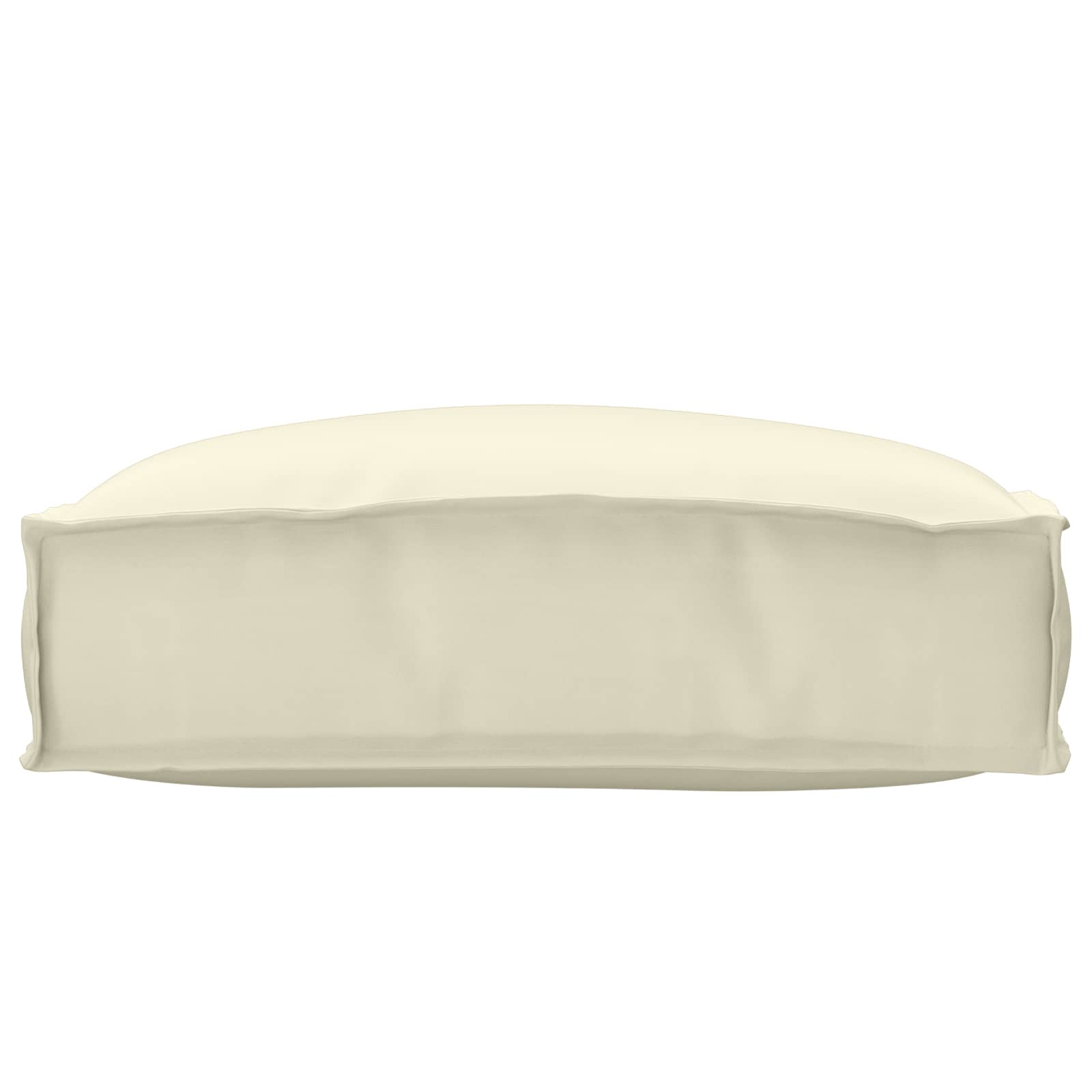 Vidaxl Kissen Creme 50 x 50 x 12 cm Oxford-Stoff