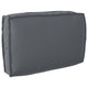 Vidaxl Kissen Anthrazit 60 x 40 x 12 cm Oxford-Stoff
