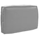 Vidaxx Kissen grau 60 x 40 x 12 cm Oxford-Stoff