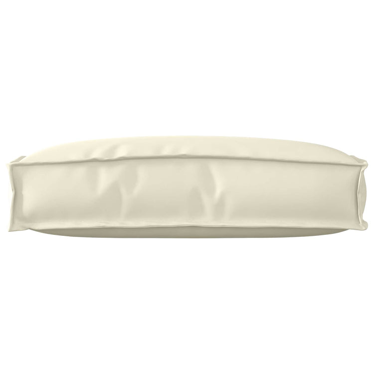VidaXL Kissen Creme 60 x 40 x 12 cm Oxford-Stoff
