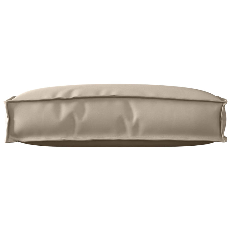 Vidaxx Kissen Taupe 60 x 40 x 12 cm Oxford-Stoff
