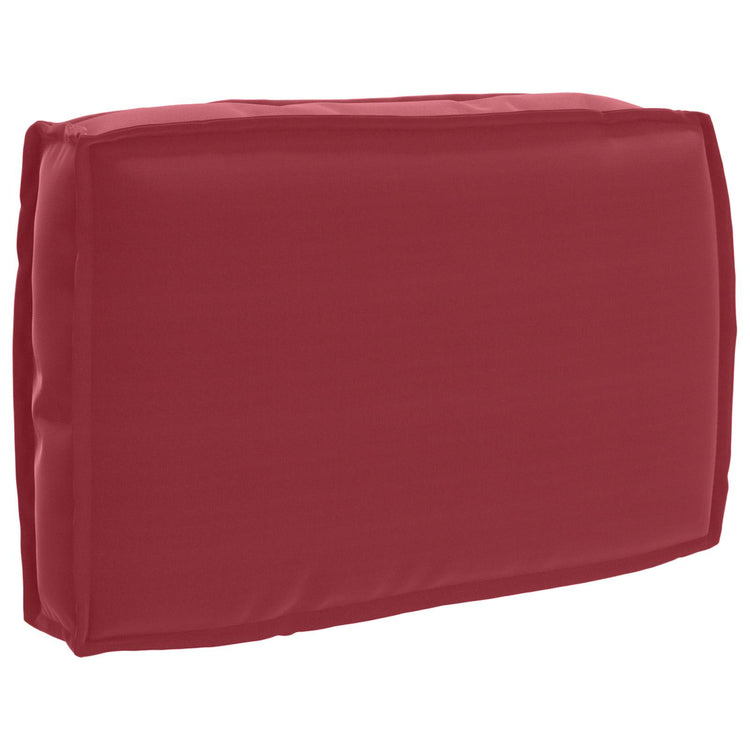 Vidaxxl Kissen weinrot 60 x 40 x 12 cm Oxford-Stoff