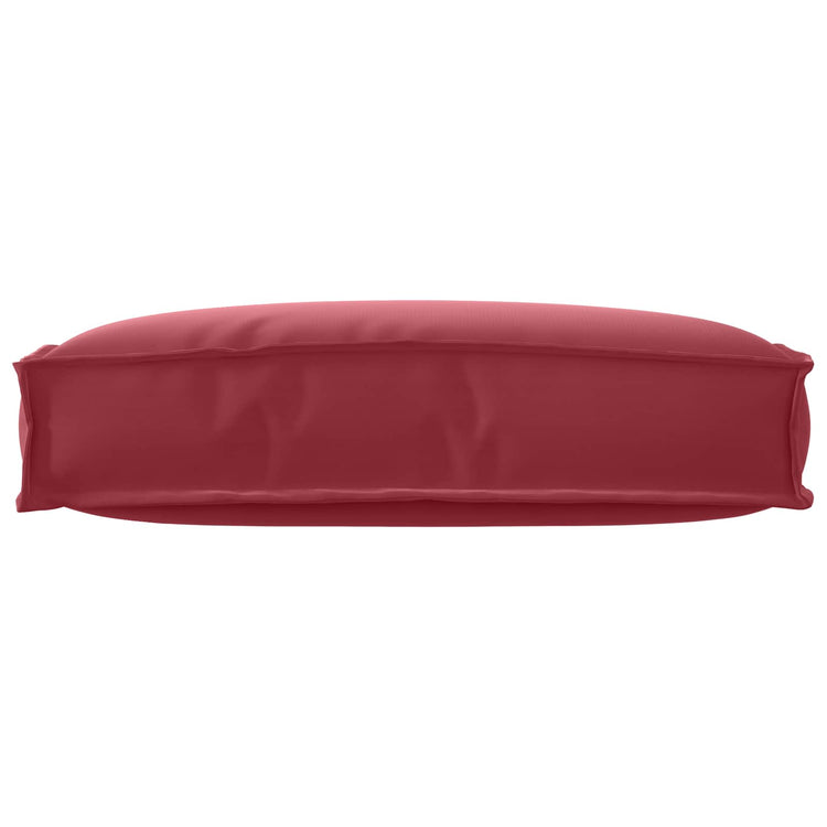 Vidaxxl Kissen weinrot 60 x 40 x 12 cm Oxford-Stoff