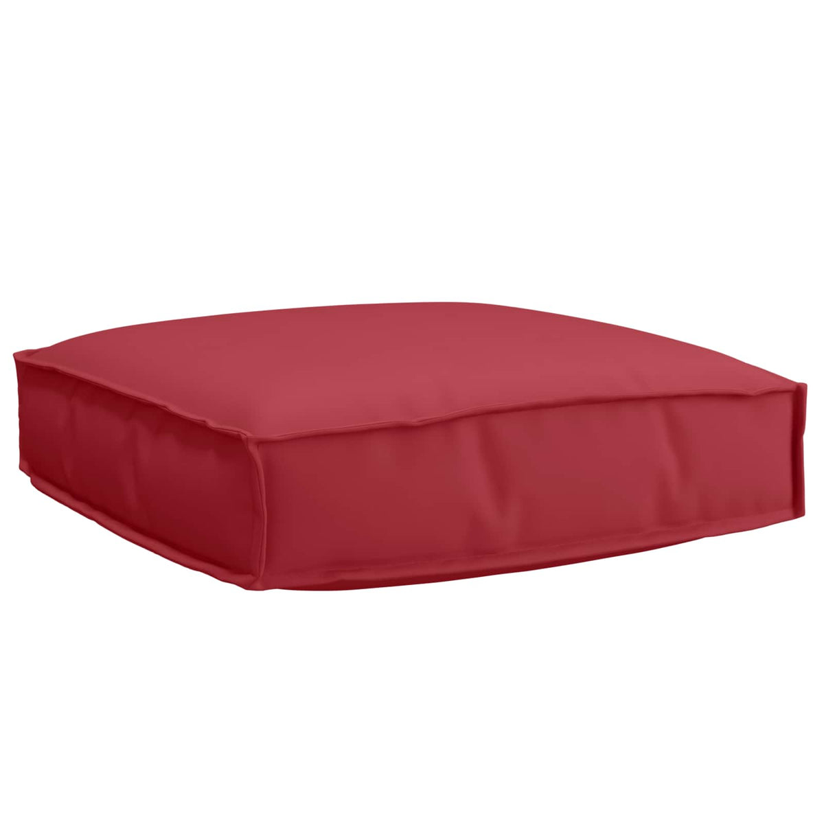 Vidaxxl Kissen weinrot 60 x 60 x 12 cm Oxford-Stoff