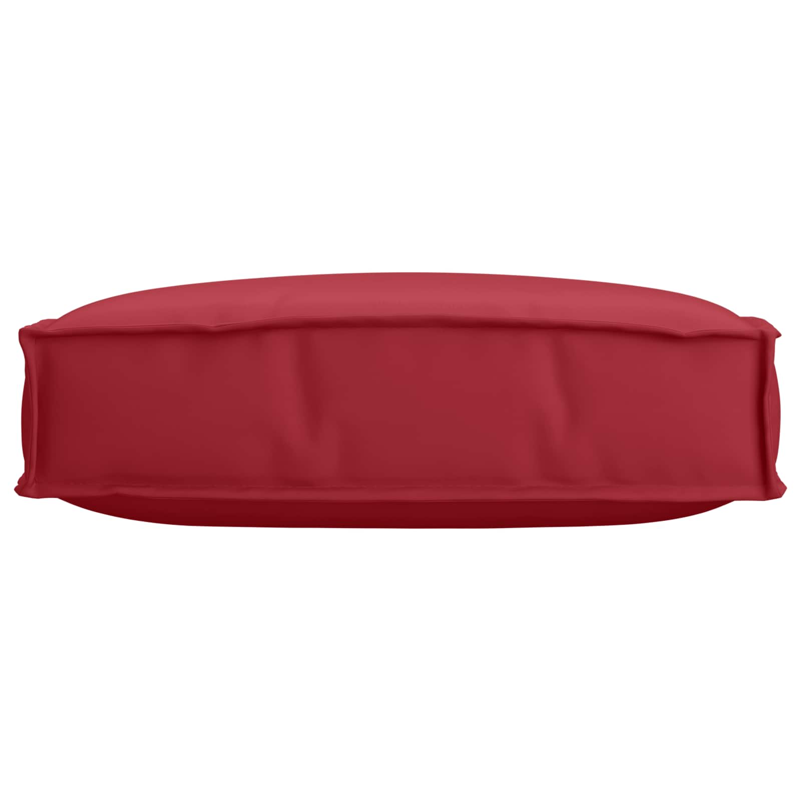 Vidaxxl Kissen weinrot 60 x 60 x 12 cm Oxford-Stoff