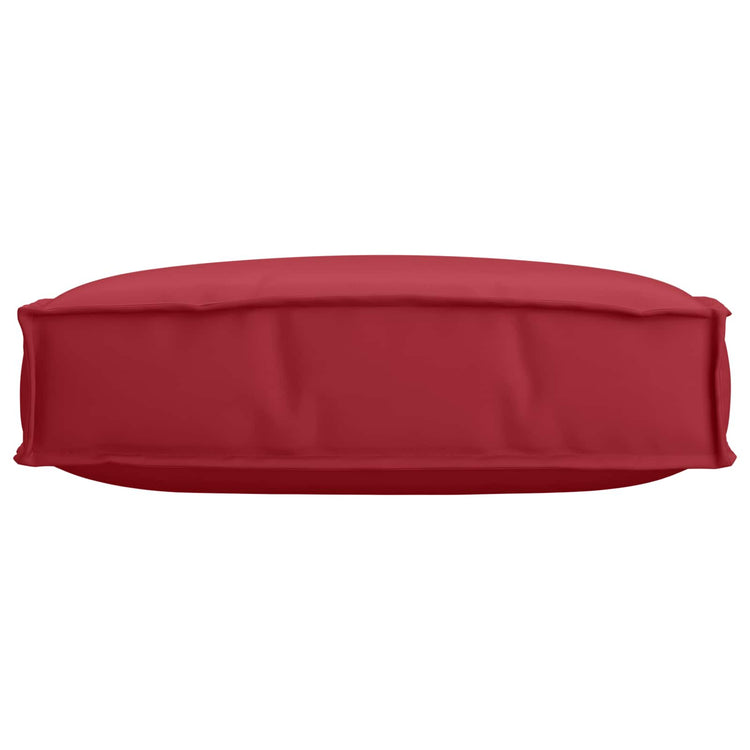 Vidaxxl Kissen weinrot 60 x 60 x 12 cm Oxford-Stoff