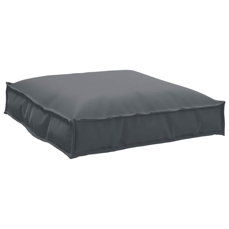 Vidaxl Kissen Anthrazit 70 x 70 x 12 cm Oxford-Stoff
