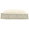 Vidaxl Kissen Creme 70 x 70 x 12 cm Oxford-Stoff