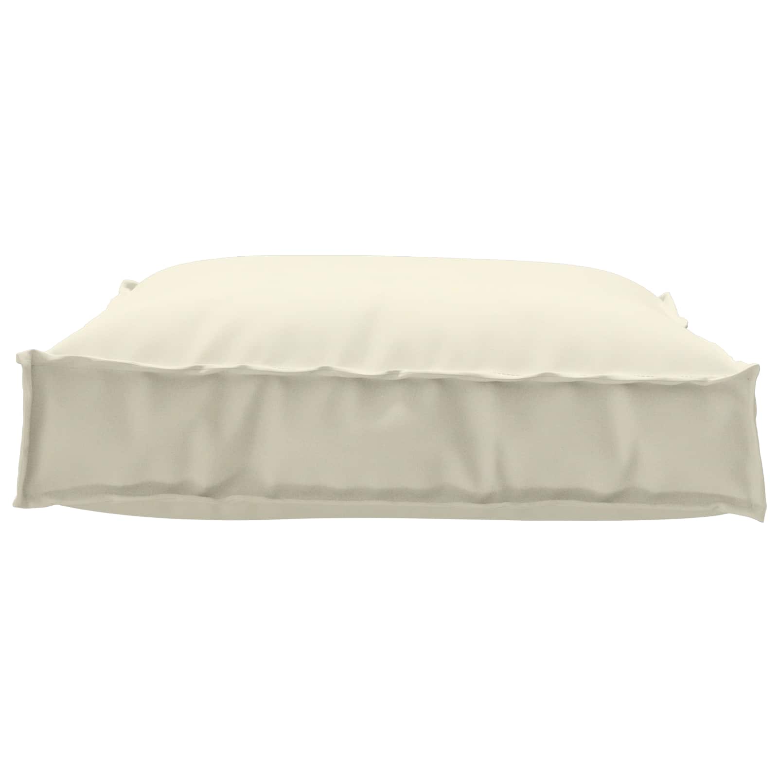 Vidaxl Kissen Creme 70 x 70 x 12 cm Oxford-Stoff