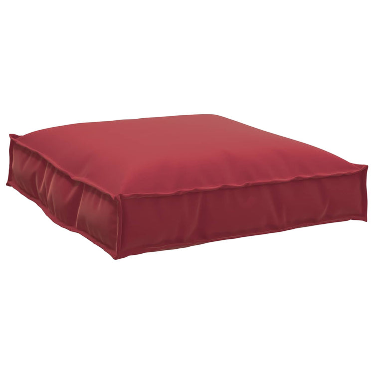 VidaXL Kissen weinrot 70 x 70 x 12 cm Oxford-Stoff