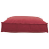 VidaXL Kissen weinrot 70 x 70 x 12 cm Oxford-Stoff