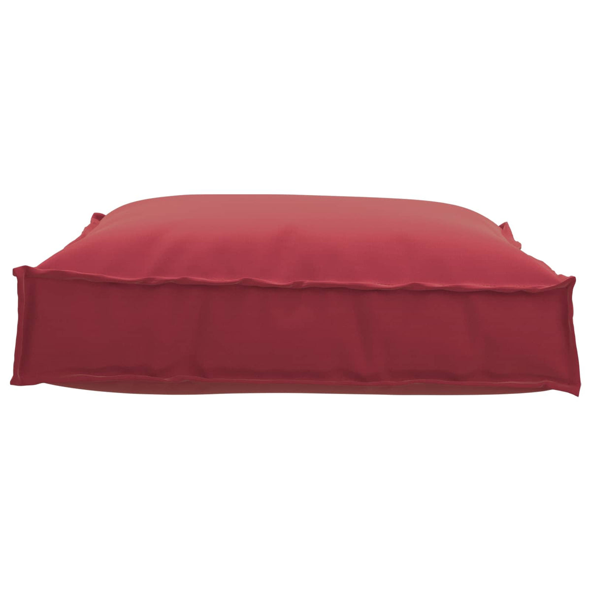 VidaXL Kissen weinrot 70 x 70 x 12 cm Oxford-Stoff