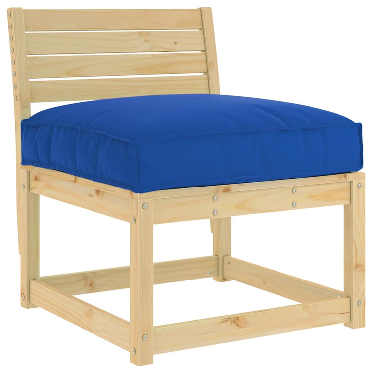 Vidaxl Kissen Königsblau 70 x 70 x 12 cm Oxford-Stoff