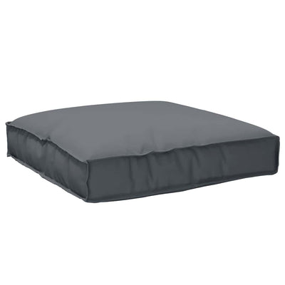 Vidaxl Kissen Anthrazit 80 x 80 x 12 cm Oxford-Stoff